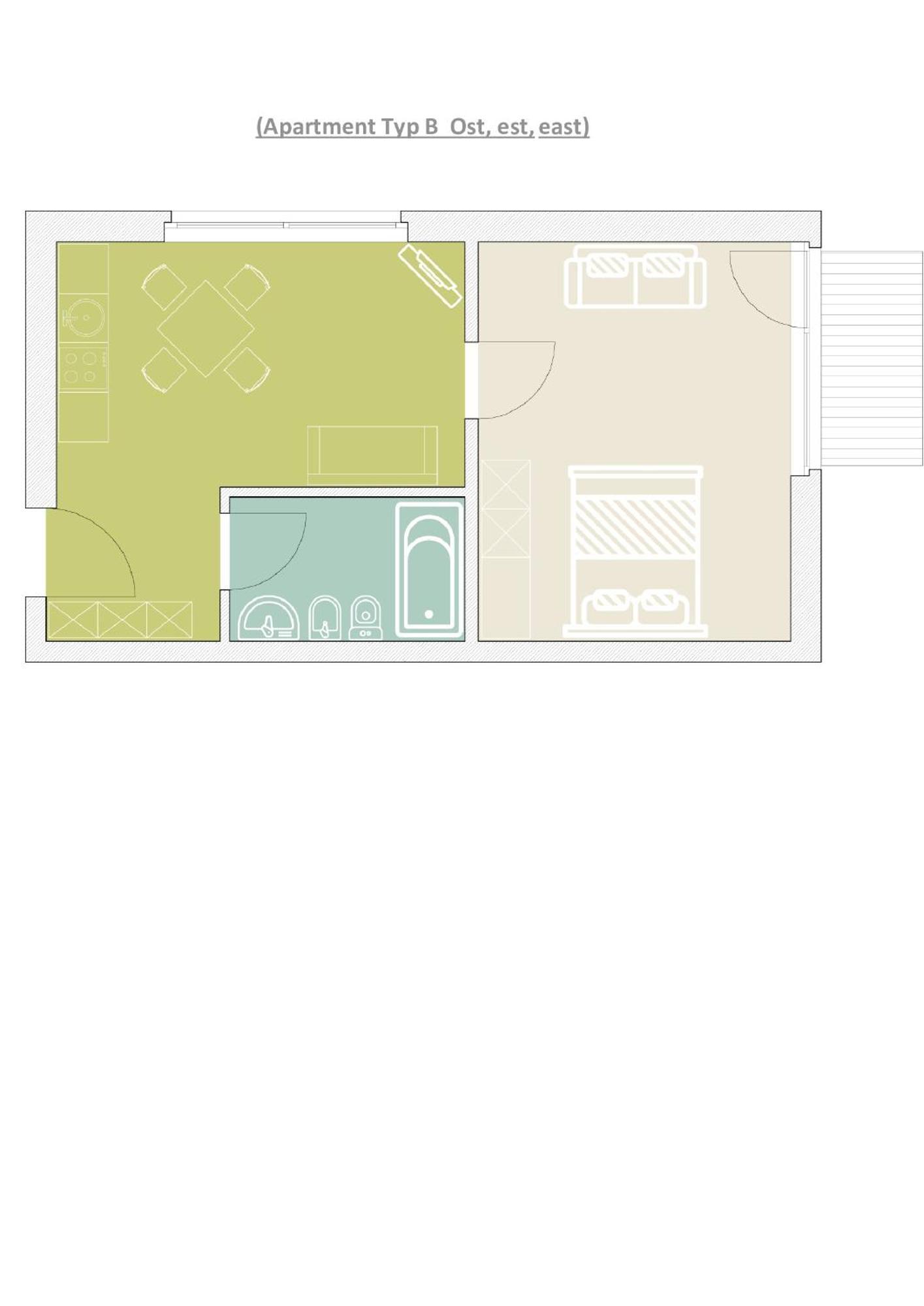 Residence Panorama Μπρούνικο Εξωτερικό φωτογραφία